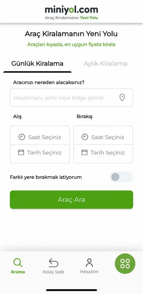 Miniyol screenshot 1
