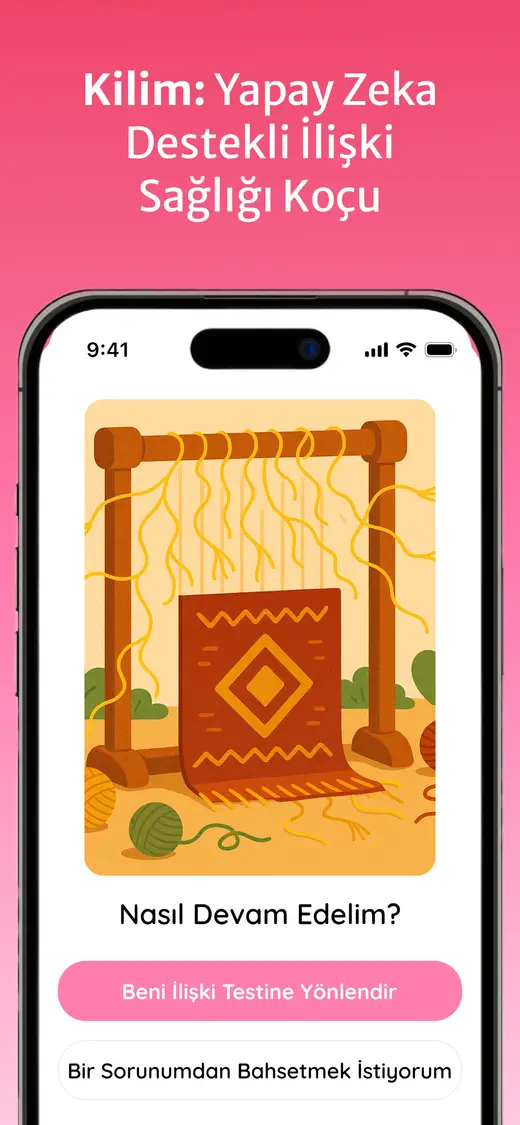 Kilim - İlişki Asistanı screenshot 6